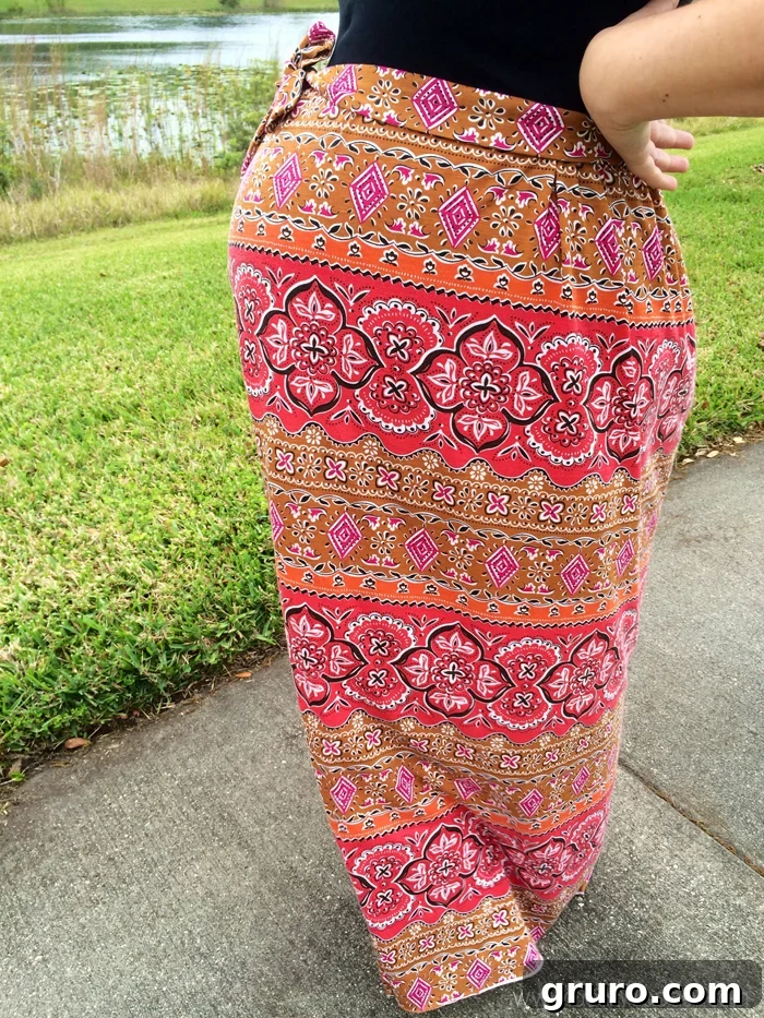 Styling Your DIY Maternity Maxi Dress