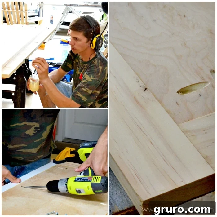 Kendall Dresser Construction 9: Building the Dresser Top