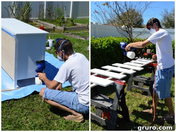Kendall Dresser PAINTING: Final Coats with HVLP Sprayer
