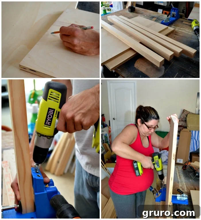 kendall Dresser Construction 1: Building the Dresser Sides