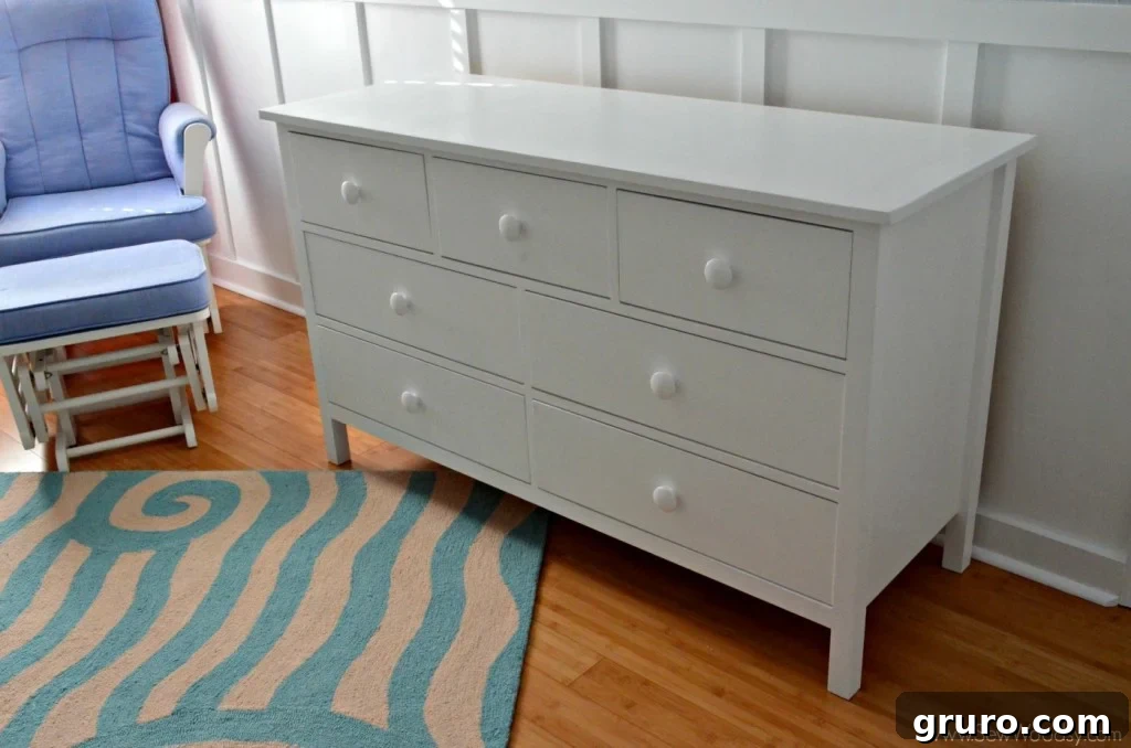 Kendall Dresser: Completing the Nursery Design