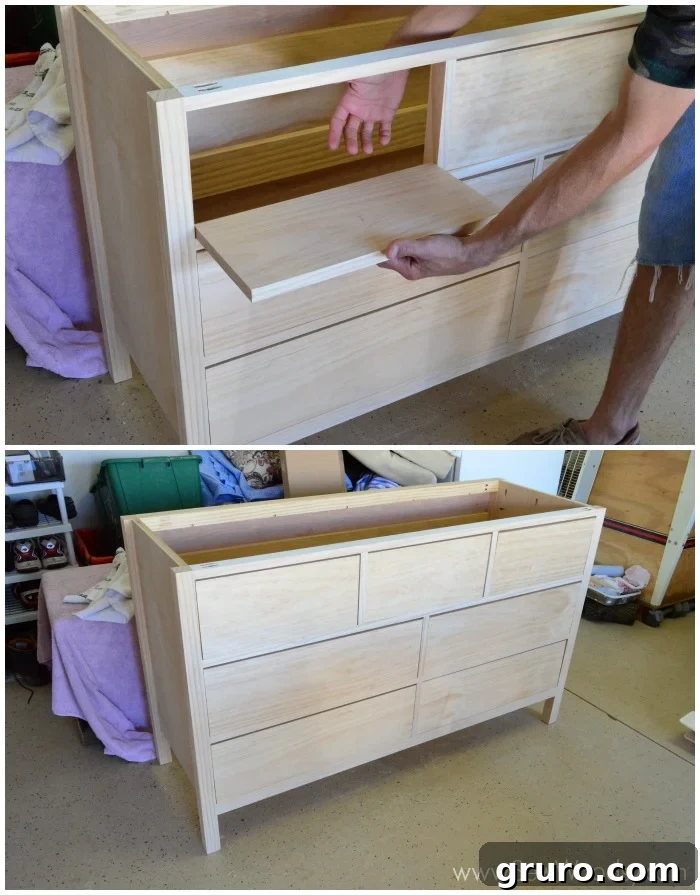 Kendall Dresser Construction 8: Preparing Drawer Faces