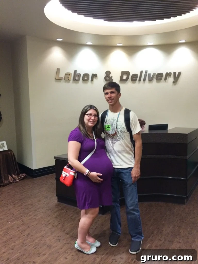 Labor and delivery suite, the start of Ryder's journey.