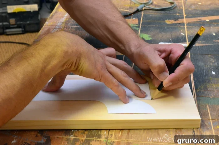 how to cut letters on the scroll saw