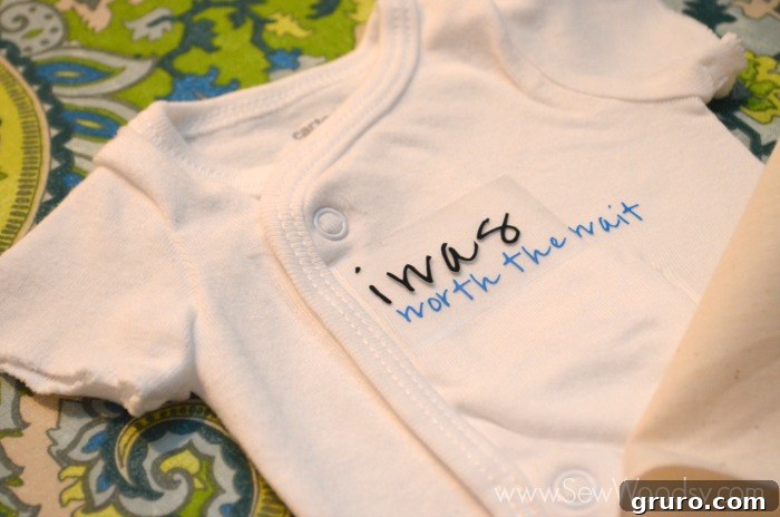 I was worth the wait snap tee 1
