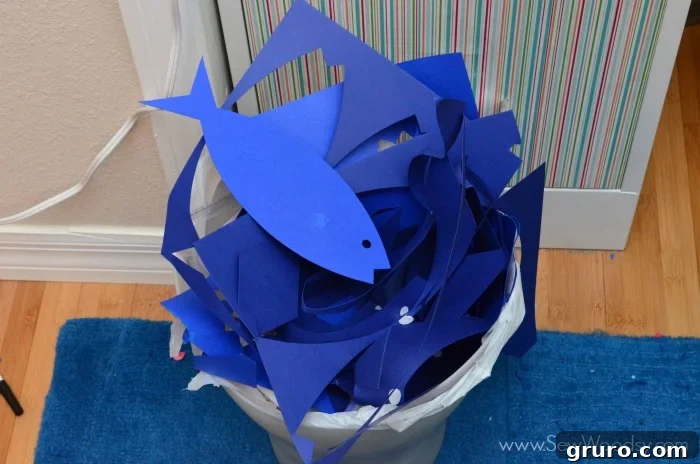 Whimsical Paper Fish Nursery 11 Paper Fish Nursery Decor