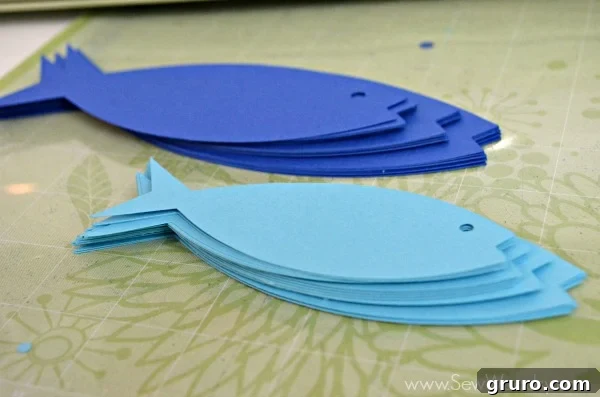 Whimsical Paper Fish Nursery 4 Paper Fish Nursery Decor