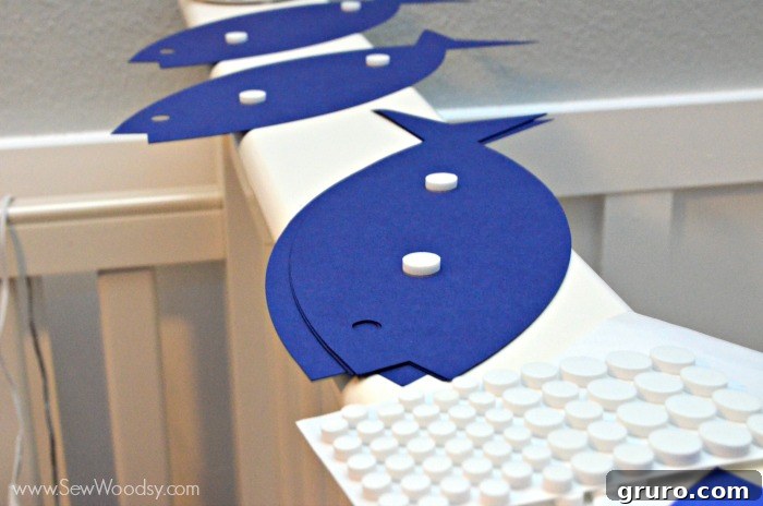 Whimsical Paper Fish Nursery 7 Paper Fish Nursery Decor