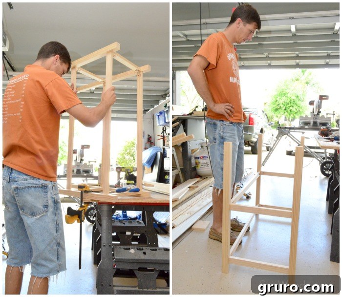 The Ultimate Changing Table DIY 5 PBK Knockoff Changing Table