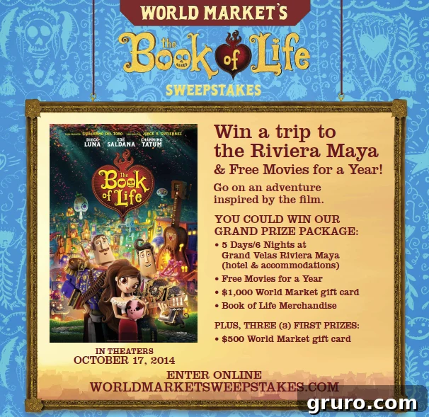 Your Ultimate Guide to an Epic Halloween Bash 8 Book of Life Sweepstakes