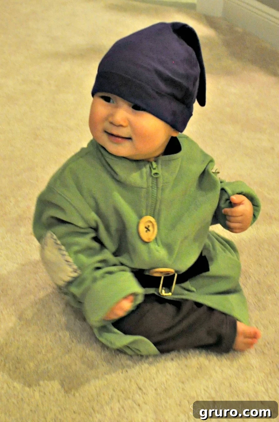 DIY Dopey the Dwarf Costume Details
