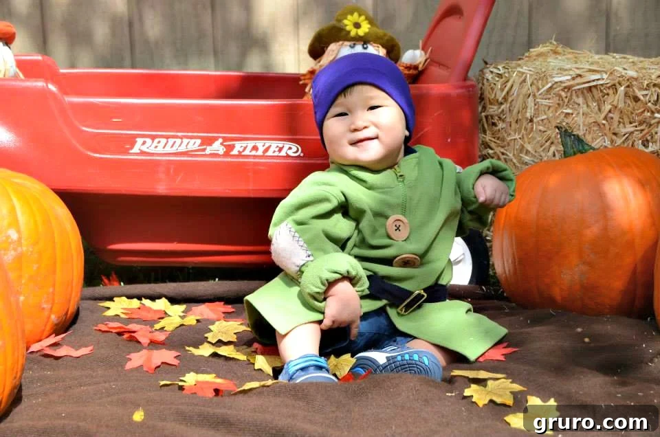 Adorable Child in Easy Dopey Costume