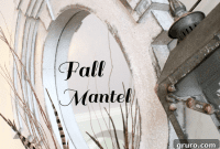 Cozy Fall Mantel Decor