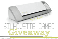 Unleash Your Creativity Silhouette Cameo Giveaway