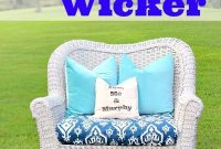 Revitalize Wicker with Spray Paint