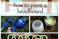 Revamp Your Headboard With Paint
