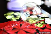 Colorful Paint Swatch Ornaments