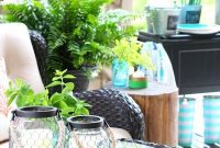 Patio Perfection: Styling with Coral & Aqua, Plus a Summer Recipe
