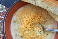 Creamy Broccoli Cheddar Soup