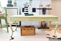 Vibrant Handmade Coffee Table Project