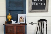 Upcycled Door Welcome Center