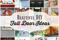 12 Easy DIY Fall Door Decor Projects