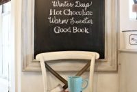 Frosty Chalkboard Inspiration