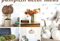 Charming Farmhouse Pumpkin Decor Inspiration