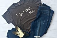Crafting a Custom Mom Tee