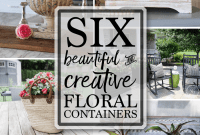 Monday Inspiration with DIY Floral Containers