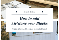 Installing AirStone on Your Block Foundation