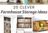 Rustic Farmhouse Storage Hacks