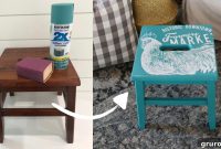 Wooden Step Stool Reimagined