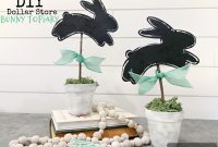 Craft a Delightful Easter Bunny Topiary
