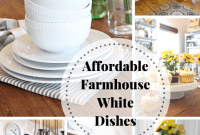 Timeless Farmhouse White Dinnerware