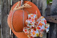 Warm Fall Pumpkin Door Welcome