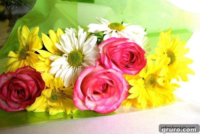 Fresh flowers for home Budget-friendly flowers from Walmart for home decor
