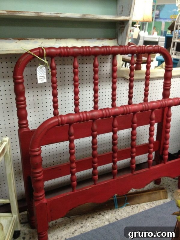 The sold Tricycle Red Miss Mustard Seed Milk Paint bed