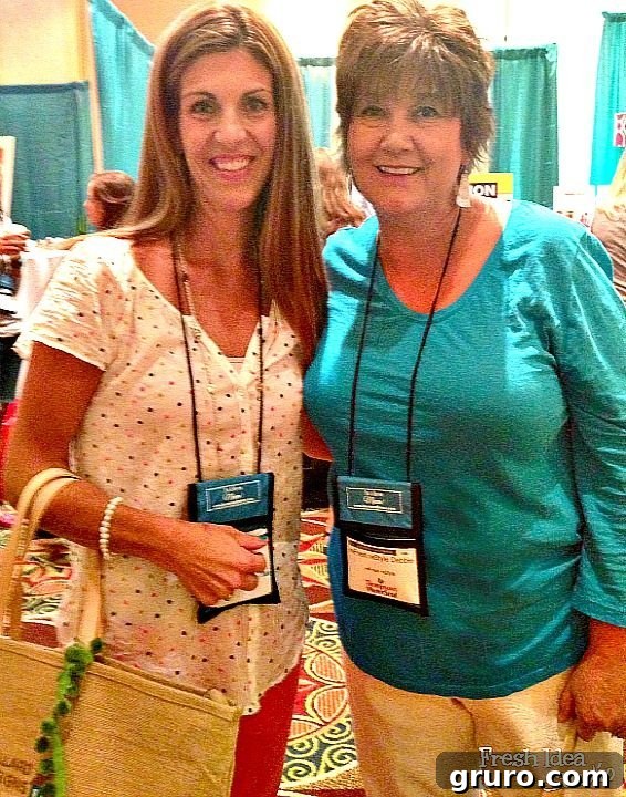 Therese from Fresh Idea Studio and Debbie from Refresh Restyle at Haven Conference 2013