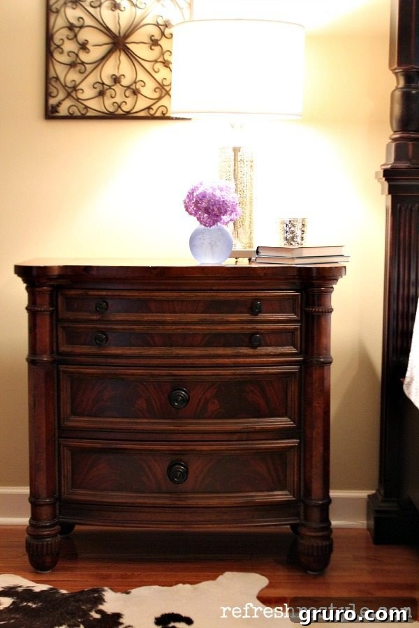 Bedroom with Planked Accent Wall