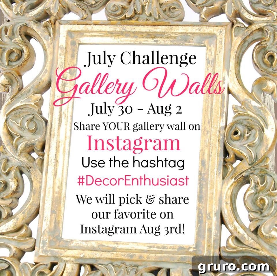 Crafting Your Perfect Gallery Wall 15 Gallery Wall Challenge