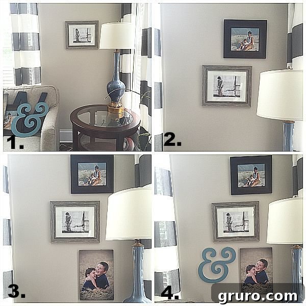 Crafting Your Perfect Gallery Wall 4 How to put a small gallery wall together