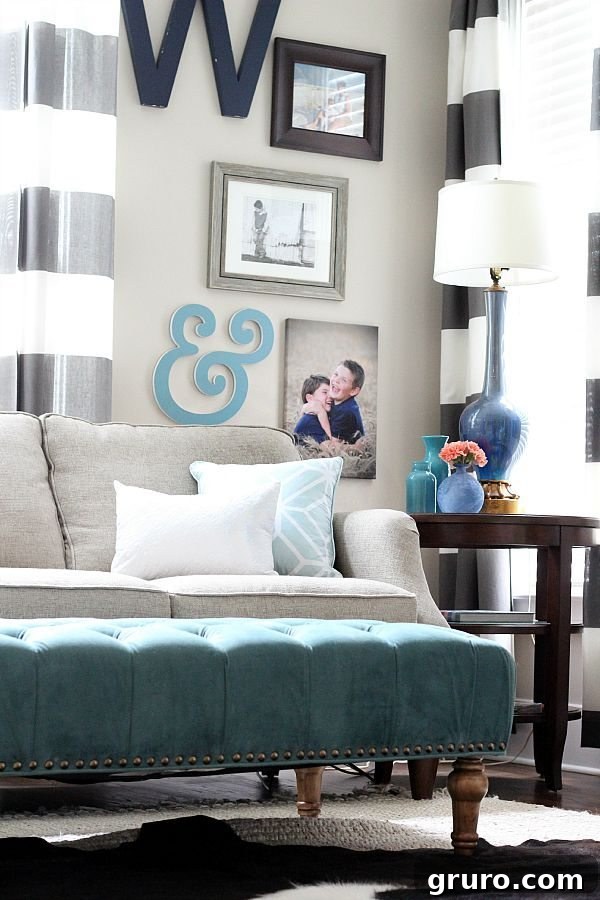 Crafting Your Perfect Gallery Wall 7 gallery wall ideas using blues and grays