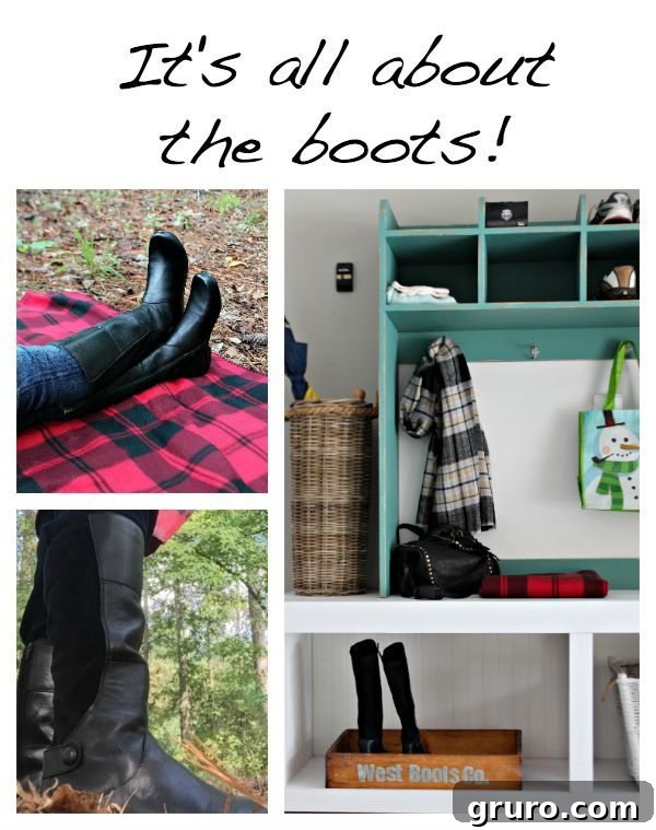 My Boots Demanded a DIY Boot Tray 10 It's all about the Dansko Boots at refreshrstyle.com - Full shot of Dansko Odette boots