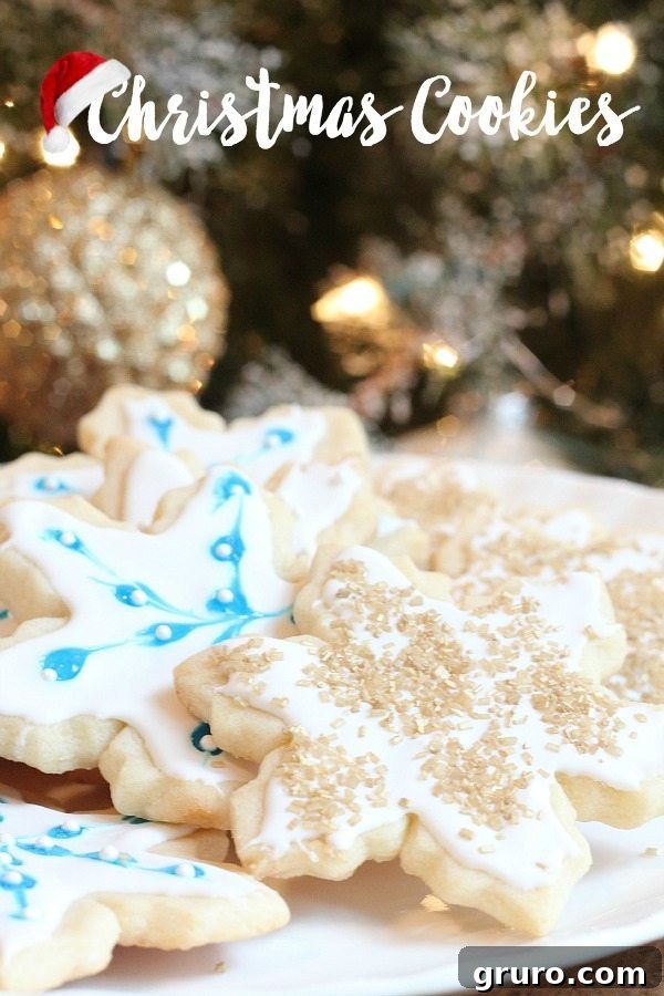 Ultimate Christmas Cookie Giveaway 2 Beautifully decorated Christmas Cookies for gifts spreading holiday cheer