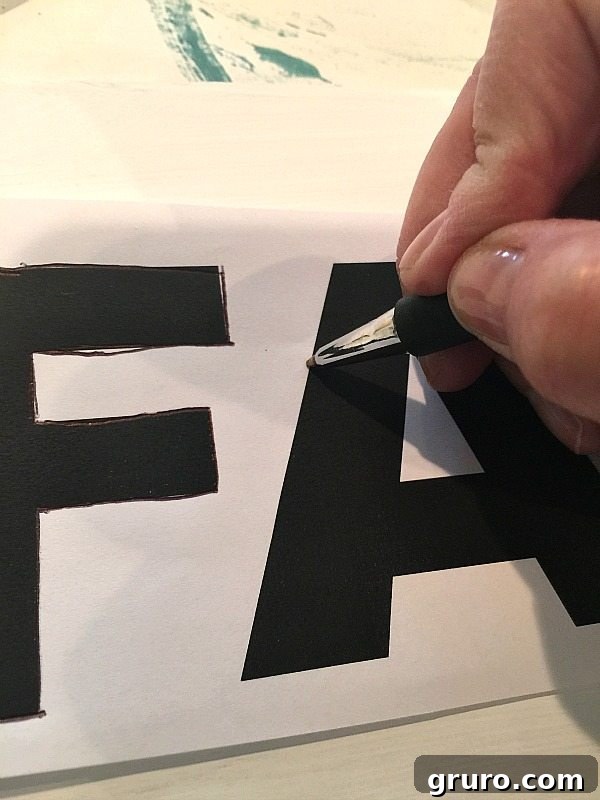 Create a sign the easy way. See how I made this Farm Fresh Sign