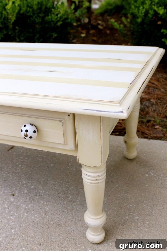 Coffee table makeover