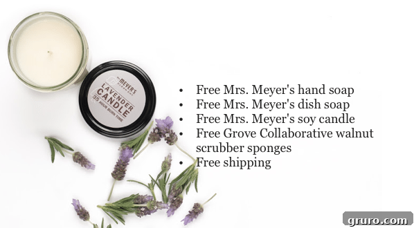 Mrs. Meyers free offer from Grove