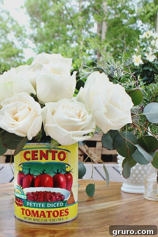 Untamed Farmhouse Florals 2 Beautiful 10-Minute Farmhouse Flower Arrangement for any table centerpiece