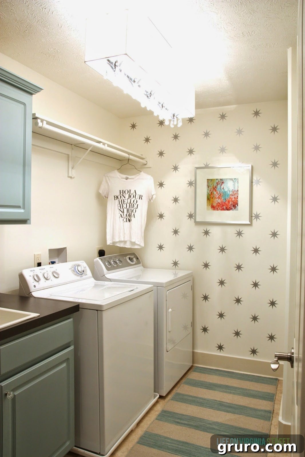 Life on Virginia Street's chic Laundry Room reveal